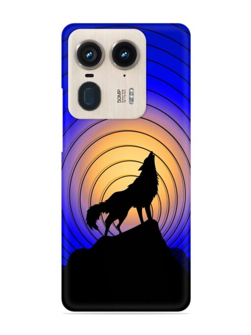 Fox Roaring Design Snap Case for Motorola Moto Edge 50 Ultra (5G)