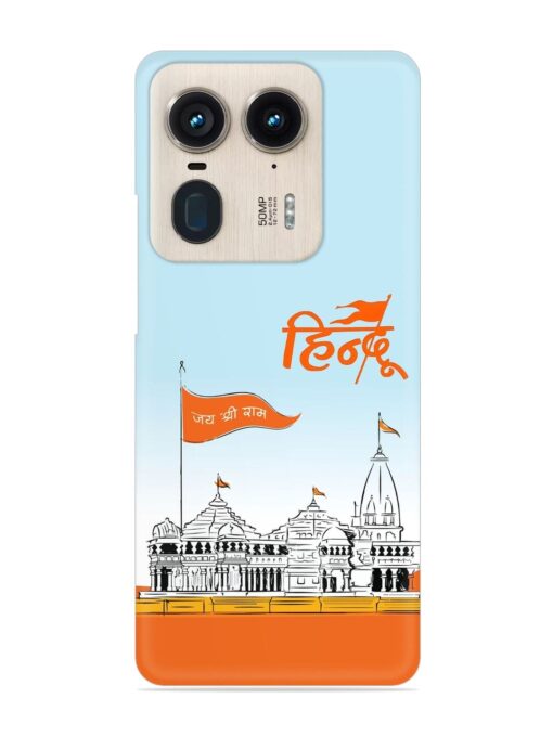 Ram Mandir Hindu Snap Case for Motorola Moto Edge 50 Ultra (5G) Zapvi