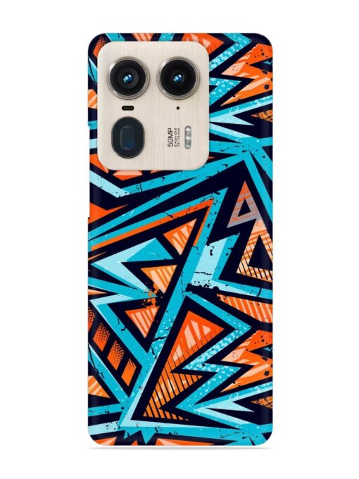 Abstract Seamless Grunge Snap Case for Motorola Moto Edge 50 Ultra (5G)