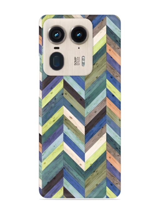 Chevron Random Color Snap Case for Motorola Moto Edge 50 Ultra (5G)