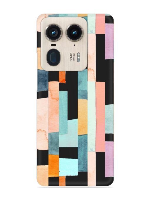 Geometric Seamless Pattern Snap Case for Motorola Moto Edge 50 Ultra (5G)