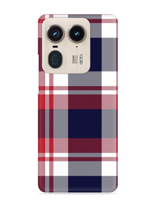 Classic Plaid Tartan Snap Case for Motorola Moto Edge 50 Ultra (5G)