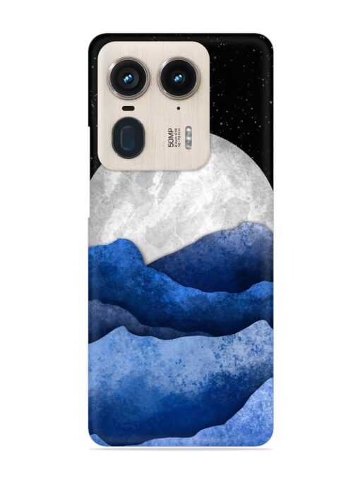 Full Moon Mountain Vector Snap Case for Motorola Moto Edge 50 Ultra (5G)