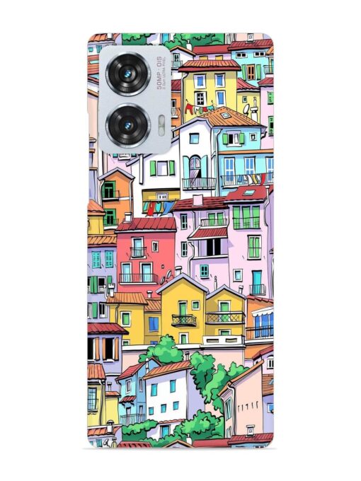 Europe Old Town Snap Case for Motorola Moto G85 (5G)