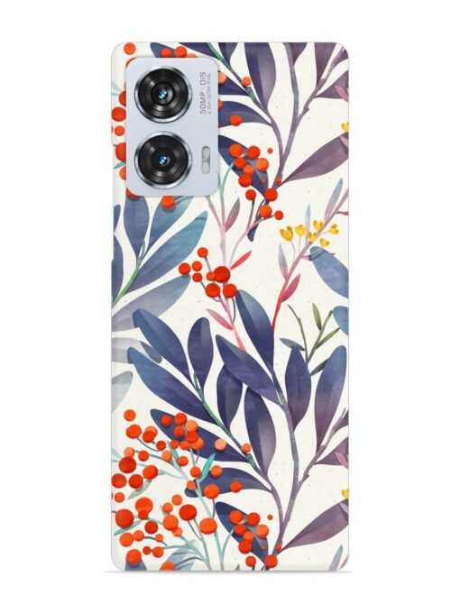 Seamless Floral Pattern Snap Case for Motorola Moto G85 (5G) Zapvi