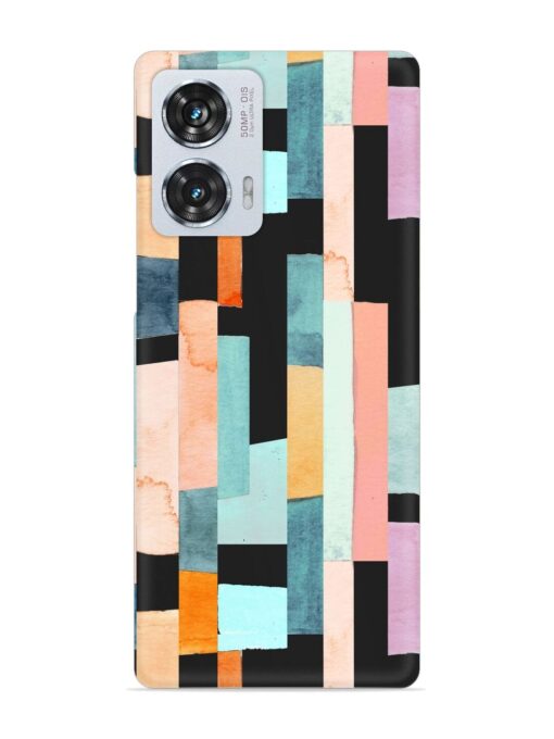 Geometric Seamless Pattern Snap Case for Motorola Moto G85 (5G) Zapvi