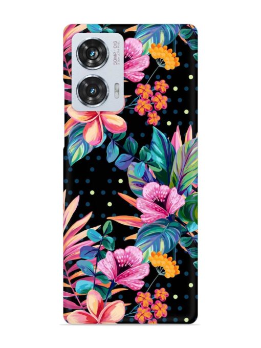 Seamless Floral Pattern Snap Case for Motorola Moto G85 (5G) Zapvi