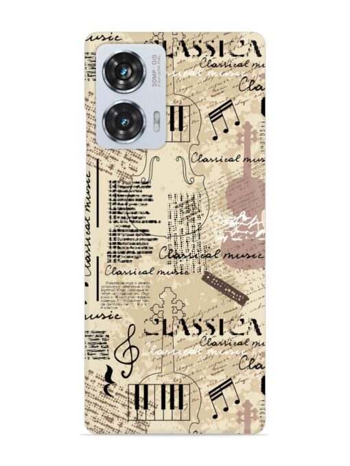 Classical Music Lpattern Snap Case for Motorola Moto G85 (5G) Zapvi