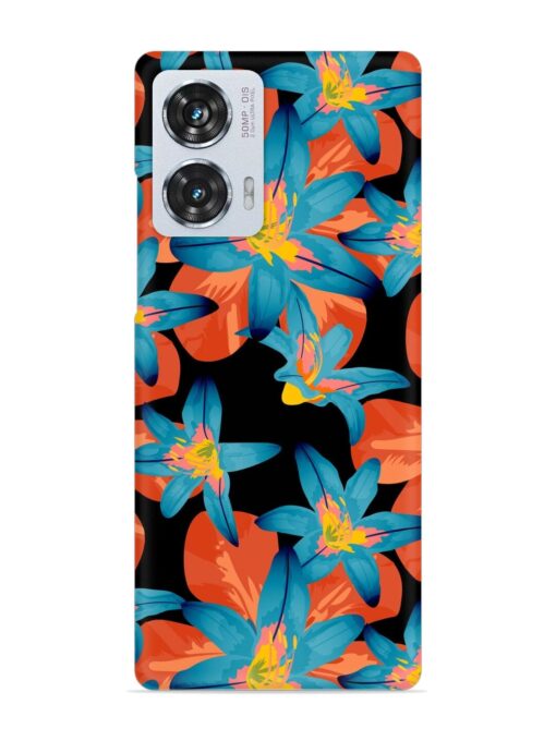 Philippine Flowers Seamless Snap Case for Motorola Moto G85 (5G) Zapvi