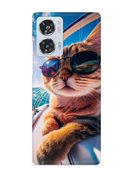 Cat In Style Snap Case for Motorola Moto G85 (5G) Zapvi