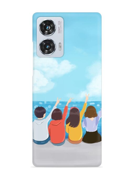 Happy Kids Snap Case for Motorola Moto G85 (5G) Zapvi