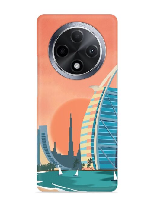 Dubai Architectural Scenery Snap Case for Oppo F27 Pro Plus (5G) Zapvi