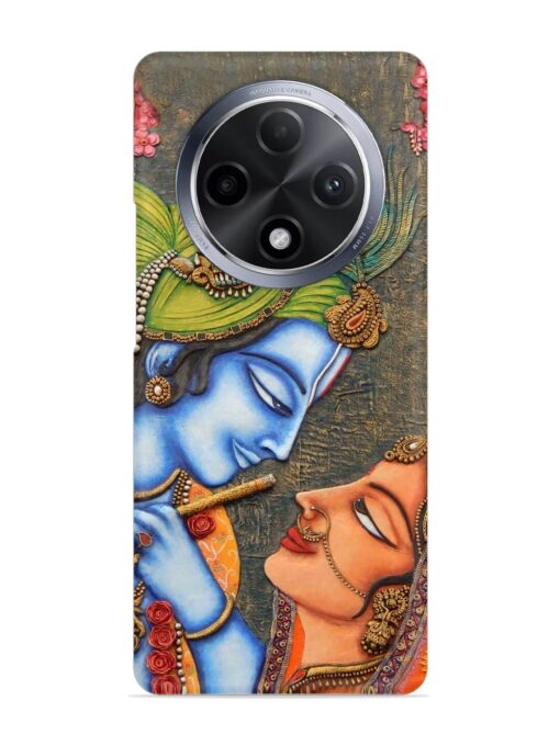 Lord Radha Krishna Flute Art Snap Case for Oppo F27 Pro Plus (5G) Zapvi