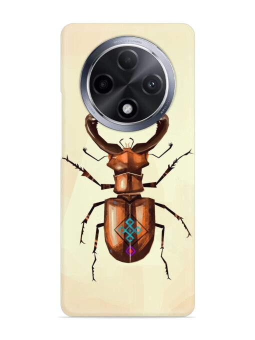 Stag Beetle Vector Snap Case for Oppo F27 Pro Plus (5G)