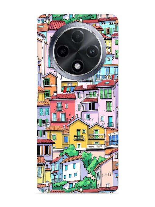 Europe Old Town Snap Case for Oppo F27 Pro Plus (5G) Zapvi