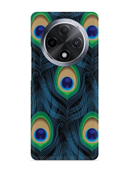 Seamless Pattern Peacock Snap Case for Oppo F27 Pro Plus (5G) Zapvi