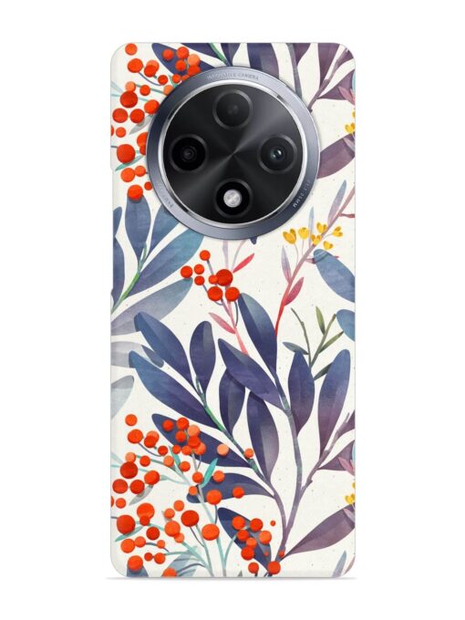 Seamless Floral Pattern Snap Case for Oppo F27 Pro Plus (5G) Zapvi