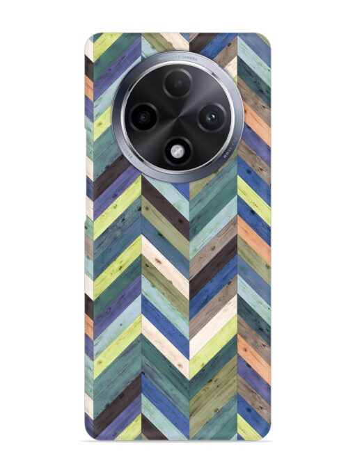 Chevron Random Color Snap Case for Oppo F27 Pro Plus (5G)