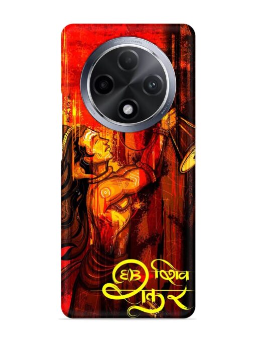 Illustration Lord Shiva Snap Case for Oppo F27 Pro Plus (5G) Zapvi