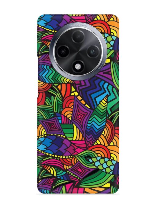 Abstract Multicolor Seamless Snap Case for Oppo F27 Pro Plus (5G)