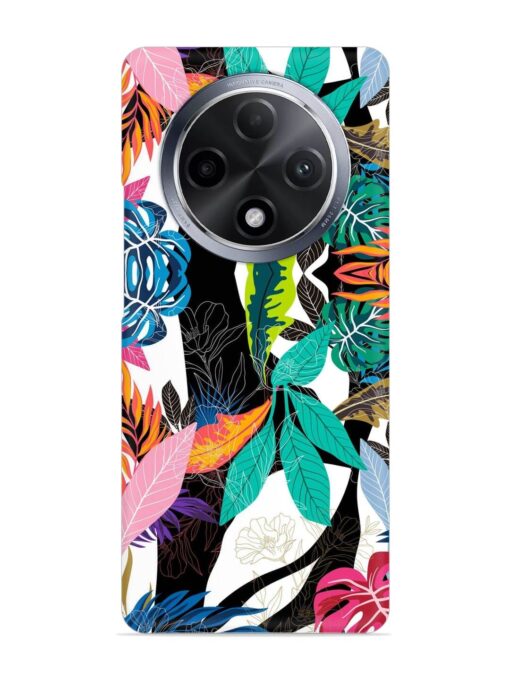 Floral Pattern Bright Snap Case for Oppo F27 Pro Plus (5G) Zapvi