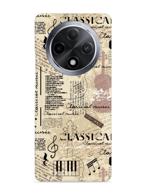 Classical Music Lpattern Snap Case for Oppo F27 Pro Plus (5G) Zapvi