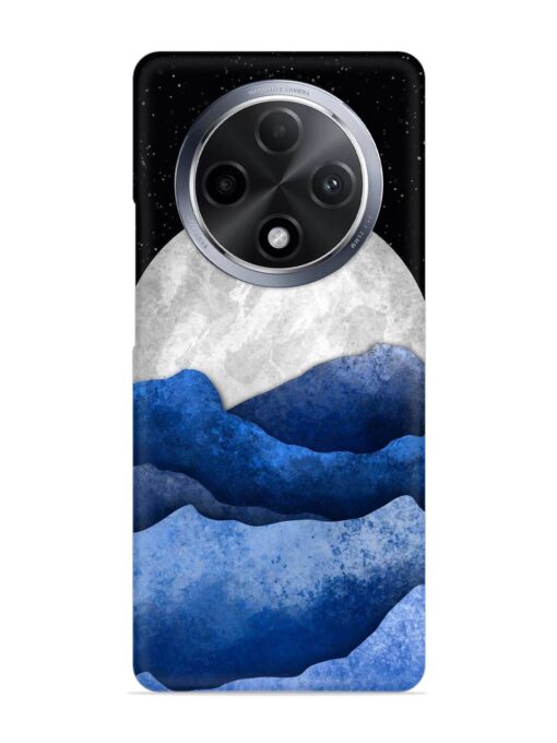 Full Moon Mountain Vector Snap Case for Oppo F27 Pro Plus (5G) Zapvi