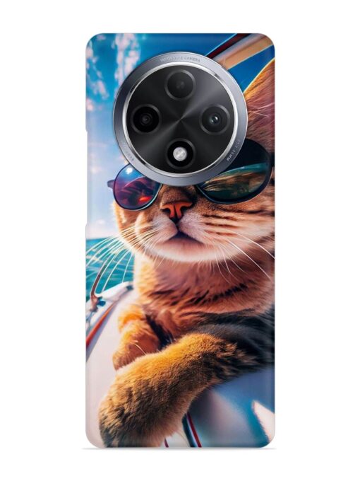 Cat In Style Snap Case for Oppo F27 Pro Plus (5G) Zapvi