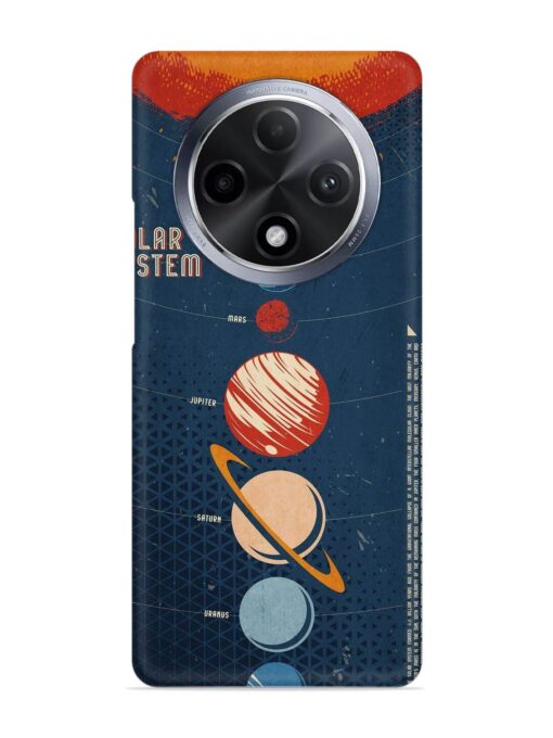 Solar System Vector Snap Case for Oppo F27 Pro Plus (5G) Zapvi