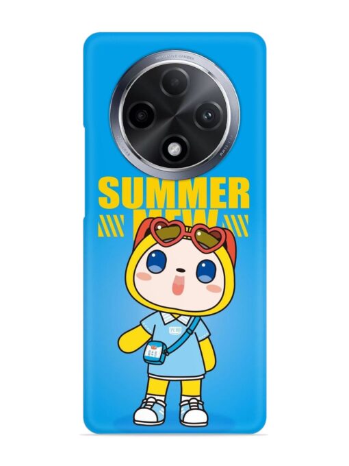 Summer Mew Cartoon Snap Case for Oppo F27 Pro Plus (5G)