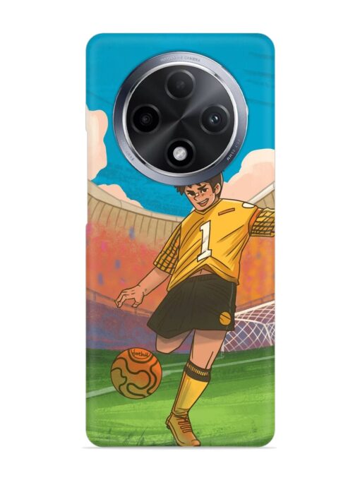 Soccer Kick Snap Case for Oppo F27 Pro Plus (5G) Zapvi