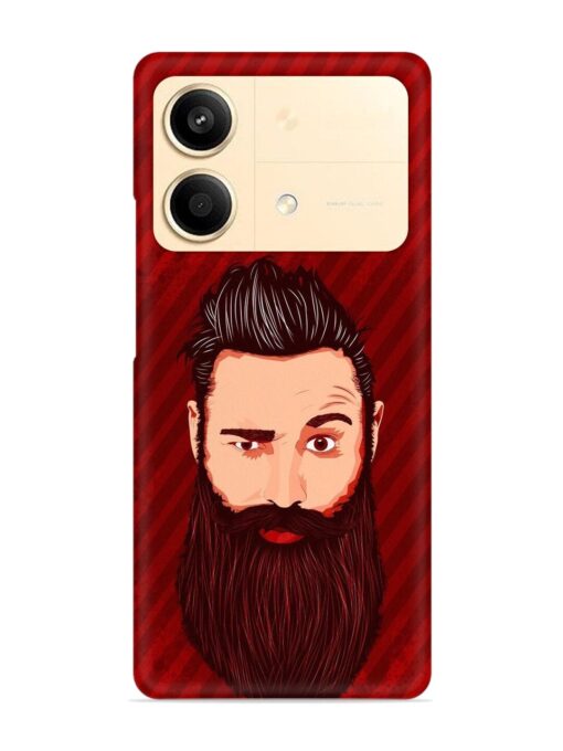 Beardo Man Snap Case for Poco X6 Neo (5G)