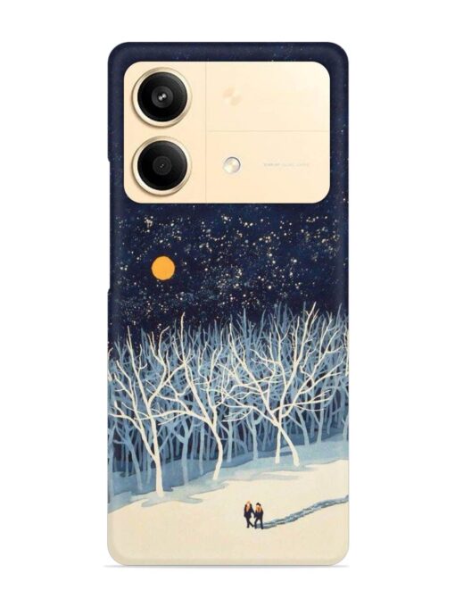 Full Moon Snowshoe Tour Snap Case for Poco X6 Neo (5G)