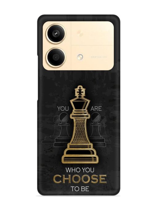 You Are Who Choose To Be Snap Case for Poco X6 Neo (5G) Zapvi