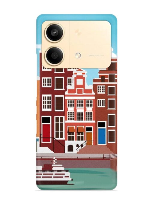 Scenery Architecture Amsterdam Landscape Snap Case for Poco X6 Neo (5G)