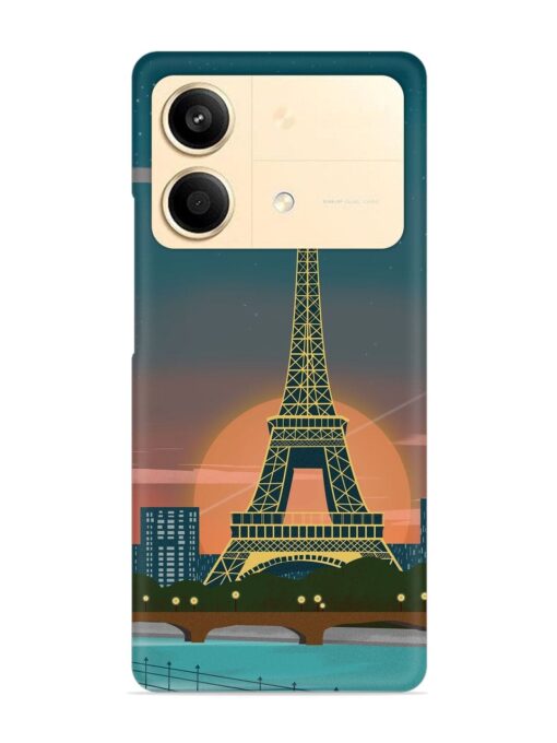 Scenery Architecture France Paris Snap Case for Poco X6 Neo (5G)