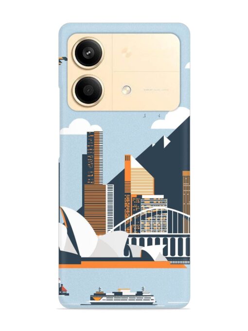 Sydney Opera Landscape Snap Case for Poco X6 Neo (5G)