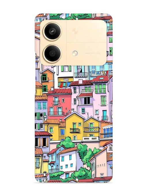 Europe Old Town Snap Case for Poco X6 Neo (5G)