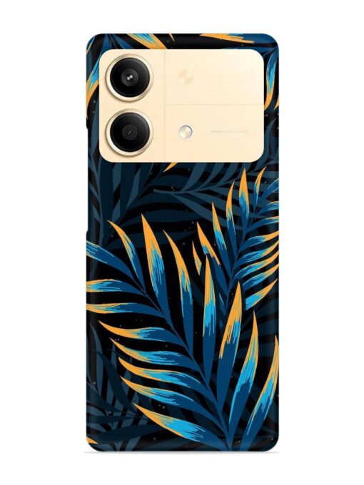 Abstract Leaf Art Snap Case for Poco X6 Neo (5G) Zapvi