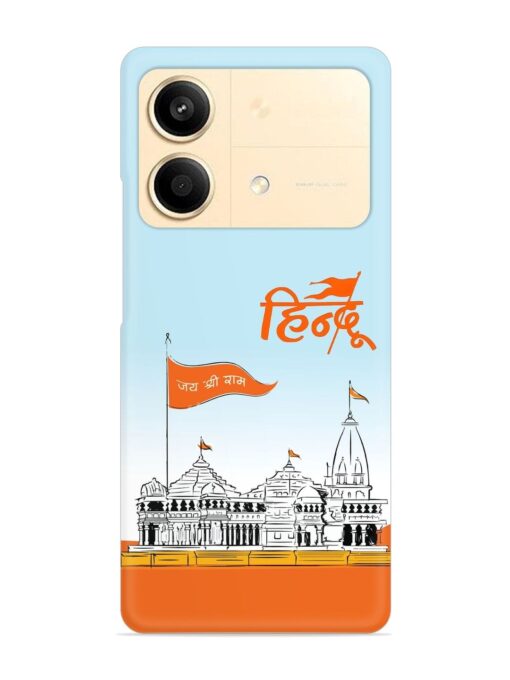 Ram Mandir Hindu Snap Case for Poco X6 Neo (5G)