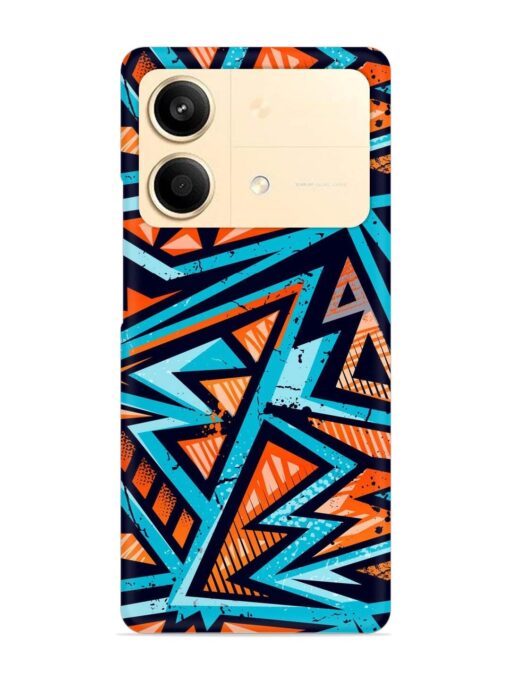 Abstract Seamless Grunge Snap Case for Poco X6 Neo (5G)