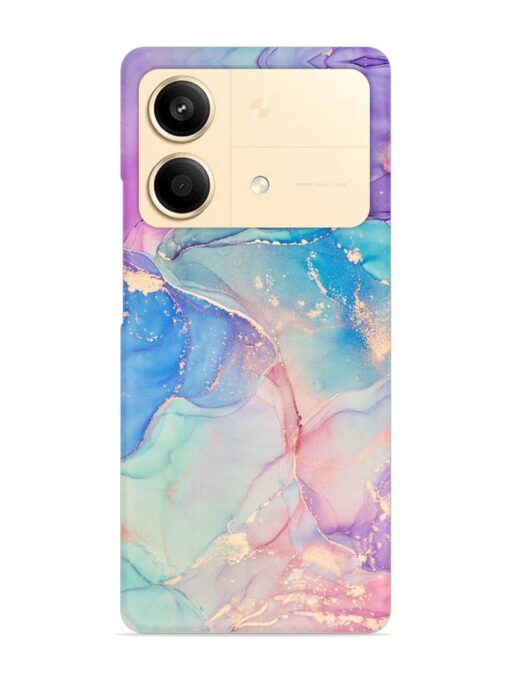 Alcohol Ink Colors Snap Case for Poco X6 Neo (5G) Zapvi