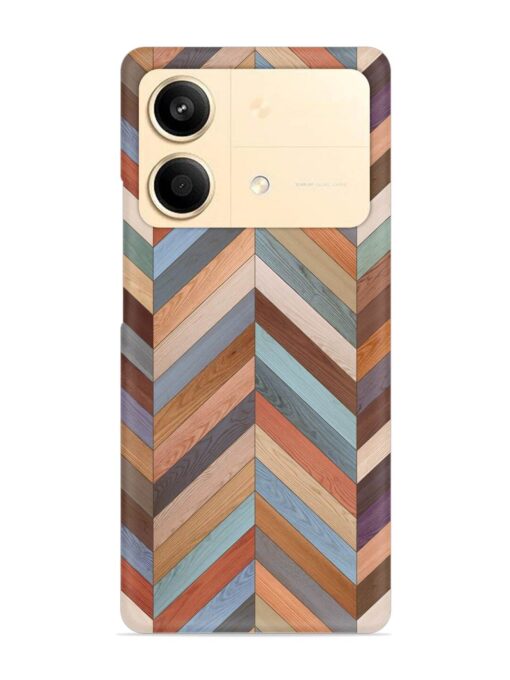 Seamless Wood Parquet Snap Case for Poco X6 Neo (5G)