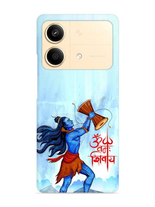 Illustration Lord Shiva Snap Case for Poco X6 Neo (5G)