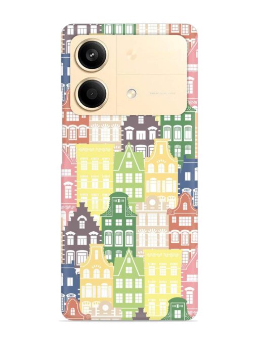 Seamless Shapes Pattern Snap Case for Poco X6 Neo (5G)