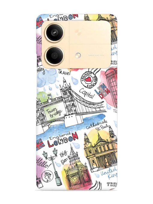 Vector London Landmark Snap Case for Poco X6 Neo (5G)