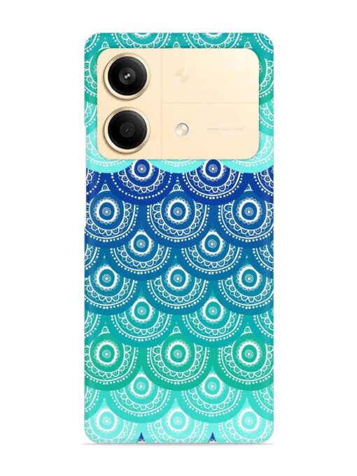 Ethnic Seamless Pattern Snap Case for Poco X6 Neo (5G)