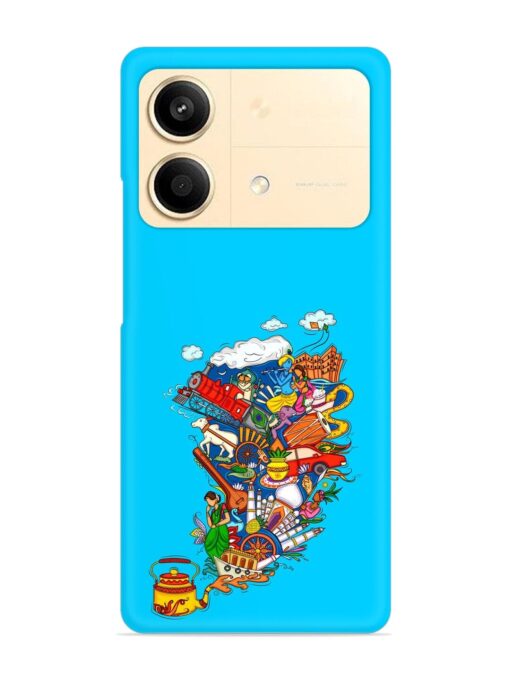 Vector Design Indian Snap Case for Poco X6 Neo (5G)