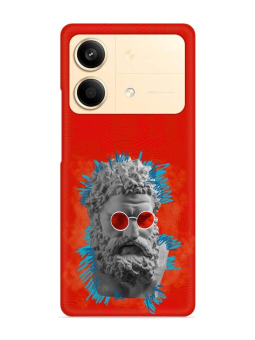 Contemporary Art Concept Snap Case for Poco X6 Neo (5G)