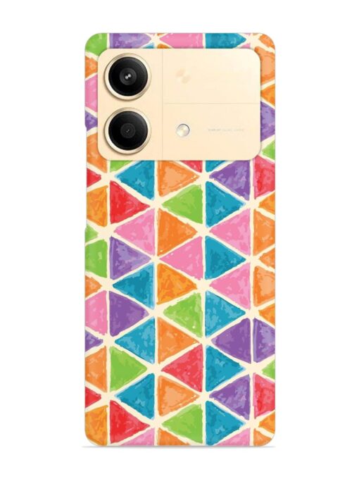 Seamless Colorful Isometric Snap Case for Poco X6 Neo (5G)